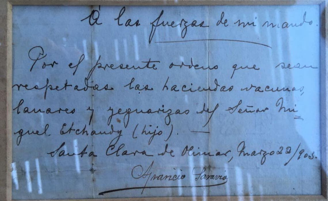 Documento manuscrito del acervo de Historia Blanca